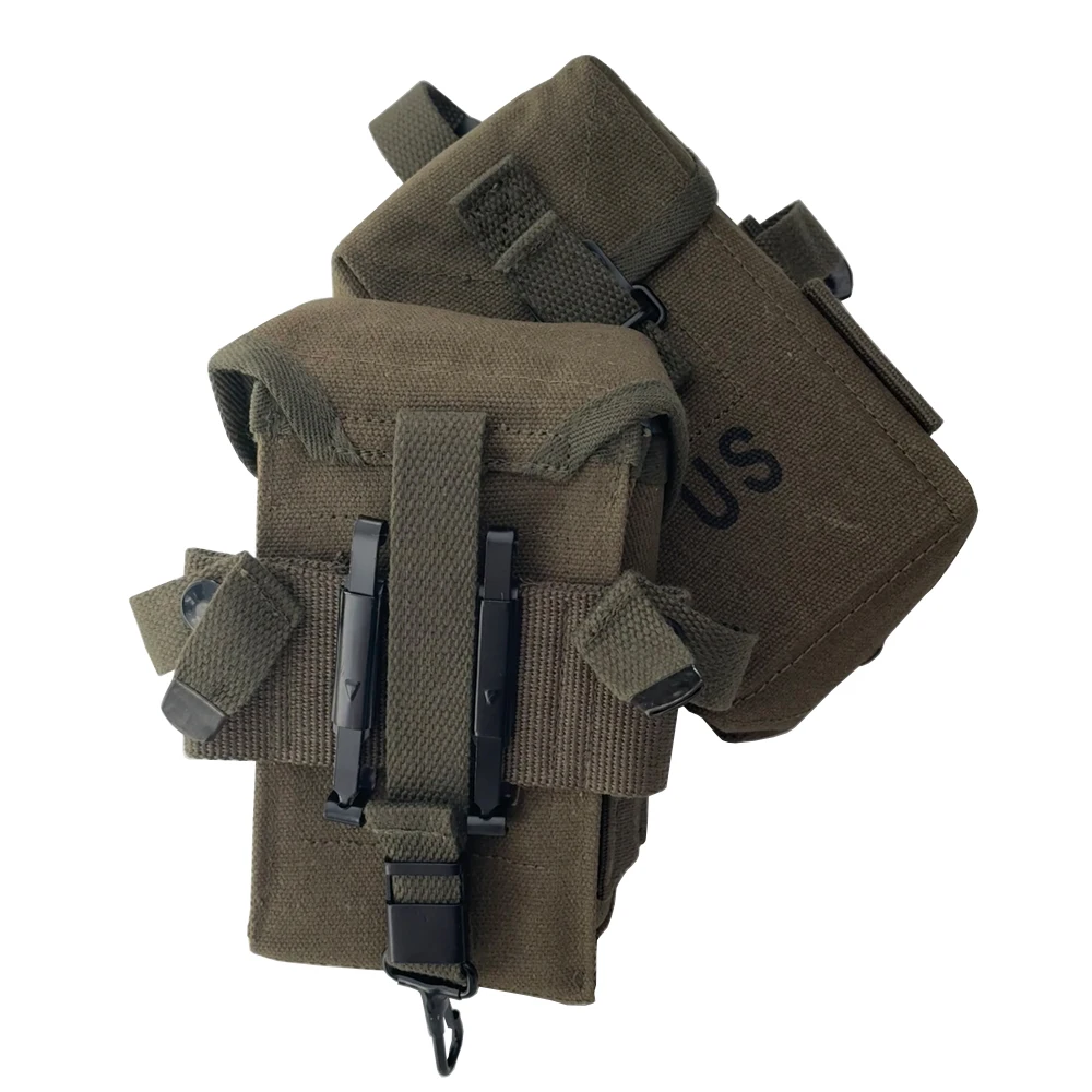 WW2 M1956 Equipment Pack American Soldier Tactical Vietnam War Equipment Combination A Pair Retro M1956 Pack