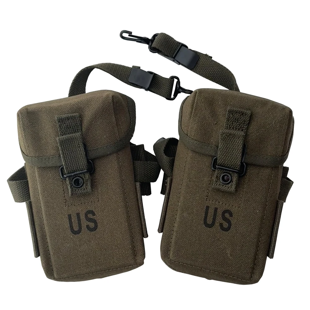 WW2 M1956 Equipment Pack American Soldier Tactical Vietnam War Equipment Combination A Pair Retro M1956 Pack