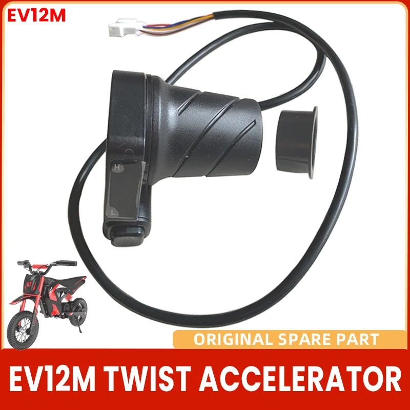 Original Evercorss EV12M Twist Accelerator 36V Throttle for EV12M Electric Kid Motorcycle