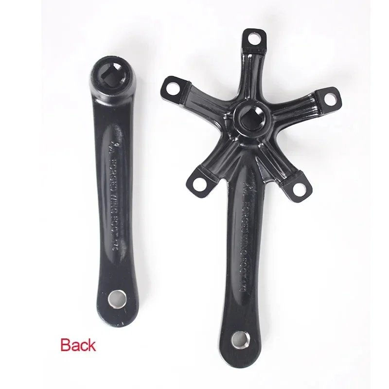 Litepro 130BCD Bicycle Crankset Aluminum Alloy Folding Bike Crankset 45T 47T 53T 56T 58T 130 BCD Road Bike Crank Set