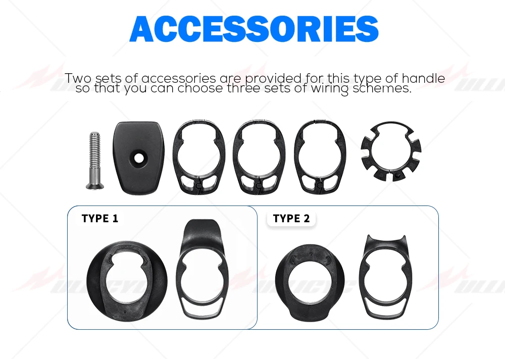 No Logo Road Bike Full Carbon Fiber Internal Cable Integrated Bicycle Handlebar Cockpit With Spacers, Clip Diameter 28.6mm,-10°