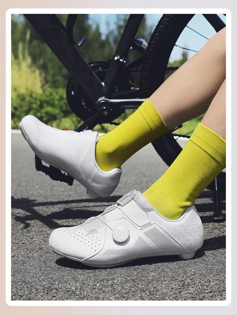2025 Cycling Shoes Road Bike Men Women Large Size To 48# Racing SPD Cleat Professional Self-Locking MTB Bicycle Sneakers Unisex