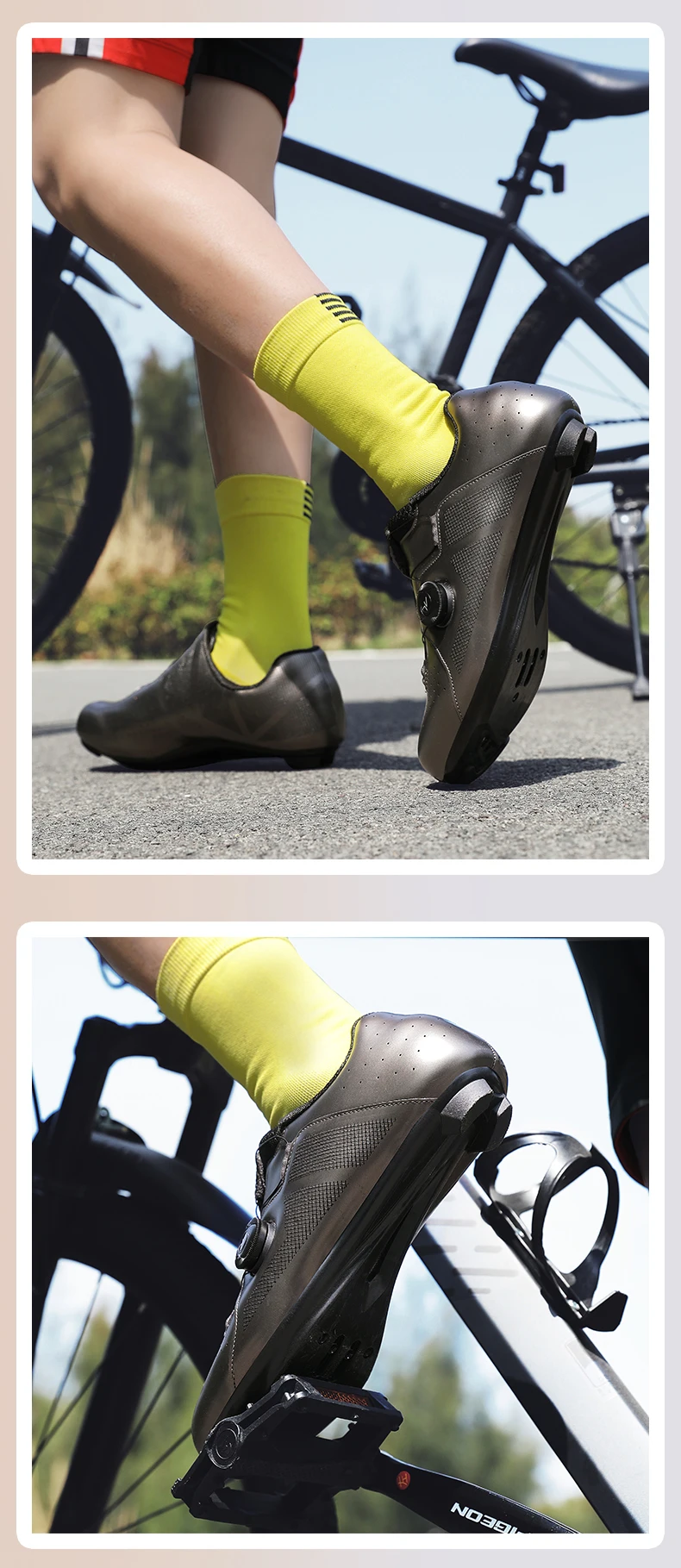 2025 Cycling Shoes Road Bike Men Women Large Size To 48# Racing SPD Cleat Professional Self-Locking MTB Bicycle Sneakers Unisex