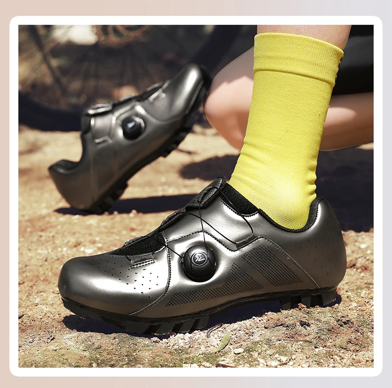 2025 Cycling Shoes Road Bike Men Women Large Size To 48# Racing SPD Cleat Professional Self-Locking MTB Bicycle Sneakers Unisex