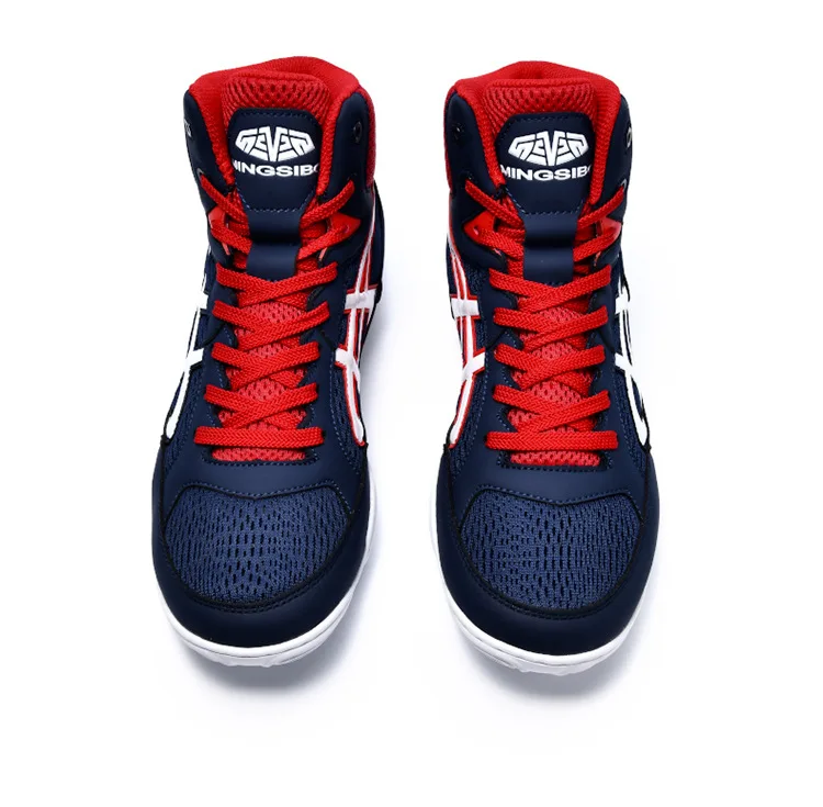 2023 Professional Boxing Shoe Competition Training Men's Wrestling Shoes Fighting Fighting Sanda Weightlifting Squat Shoes