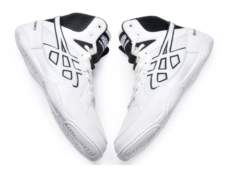 2023 Professional Boxing Shoe Competition Training Men's Wrestling Shoes Fighting Fighting Sanda Weightlifting Squat Shoes