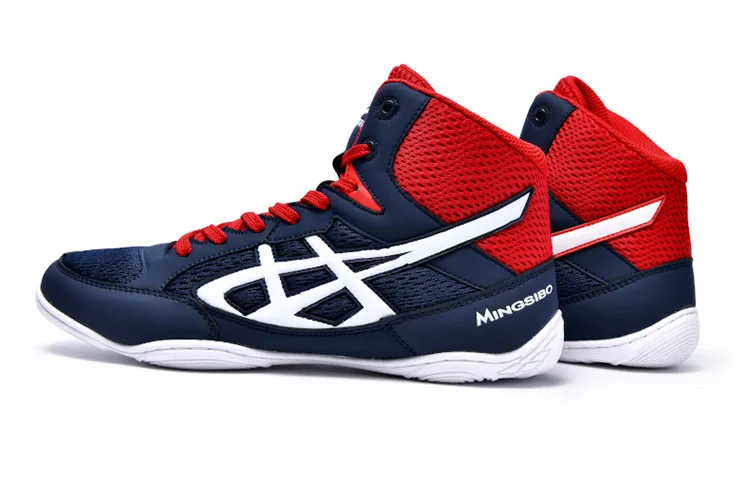 2023 Professional Boxing Shoe Competition Training Men's Wrestling Shoes Fighting Fighting Sanda Weightlifting Squat Shoes