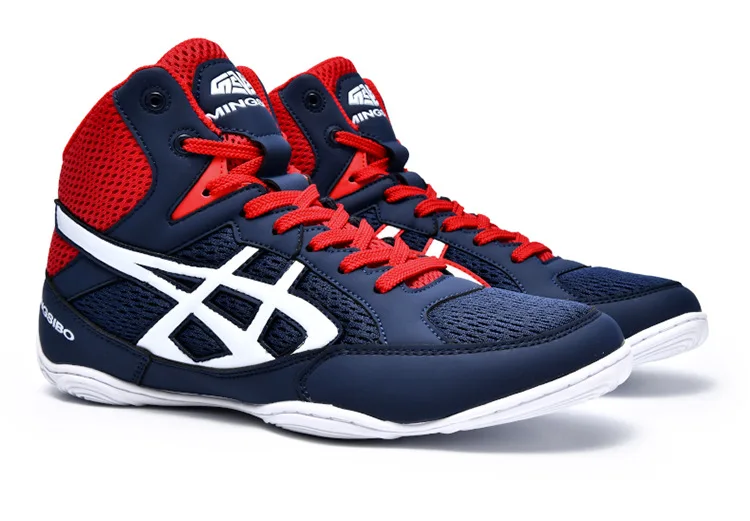2023 Professional Boxing Shoe Competition Training Men's Wrestling Shoes Fighting Fighting Sanda Weightlifting Squat Shoes