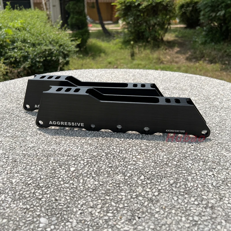 Roller Skate Rack 3*90/100/110/125mm 4*90/100/110mm 5*76mm Speed Skating Skates 3/4/5 Wheels Aluminum Skate Base Frame Bracket
