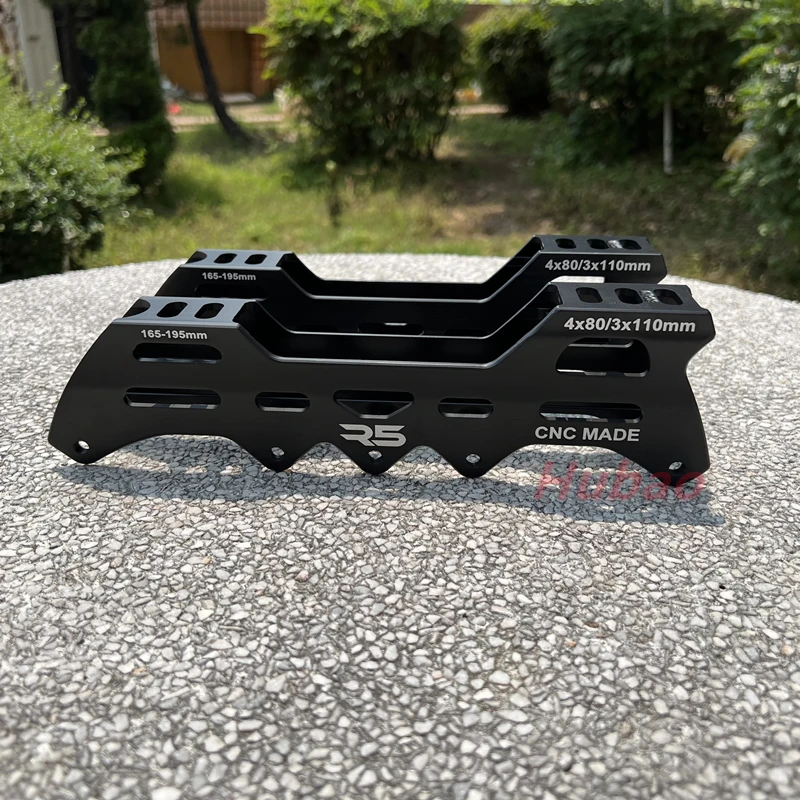 Roller Skate Rack 3*90/100/110/125mm 4*90/100/110mm 5*76mm Speed Skating Skates 3/4/5 Wheels Aluminum Skate Base Frame Bracket