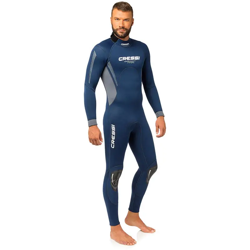 Cressi Men's Full Wetsuit Back-Zip for Scuba Diving & Water Activities - Fast 3mm: designed in Italy