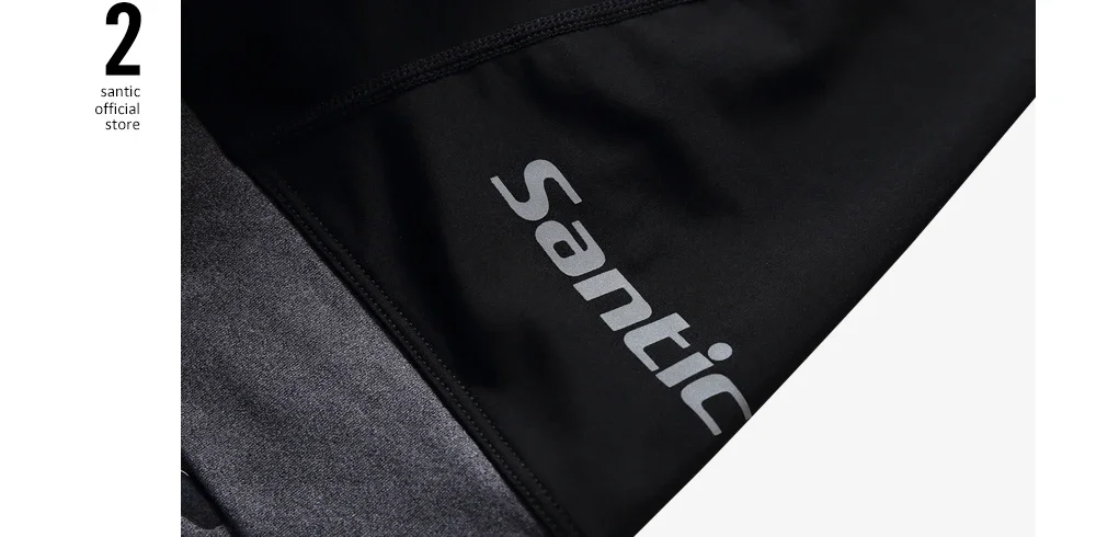 Santic Women's Biker Shorts 4D Padded Cycling Bicycle Shorts Breathable Reflective MTB Mountain Road Bike Sport Pants US/EU Size