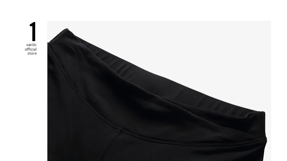 Santic Women's Biker Shorts 4D Padded Cycling Bicycle Shorts Breathable Reflective MTB Mountain Road Bike Sport Pants US/EU Size