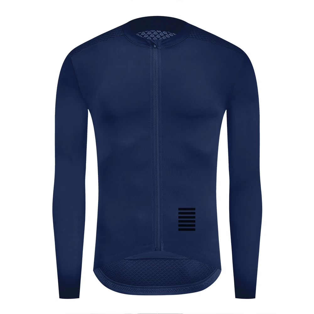 YKYWBIKE Men's Cycling Jersey Long Sleeve Lightweight Pro Team Anti-sweat Breathable Road Bike Jersey Bicycle Shirt
