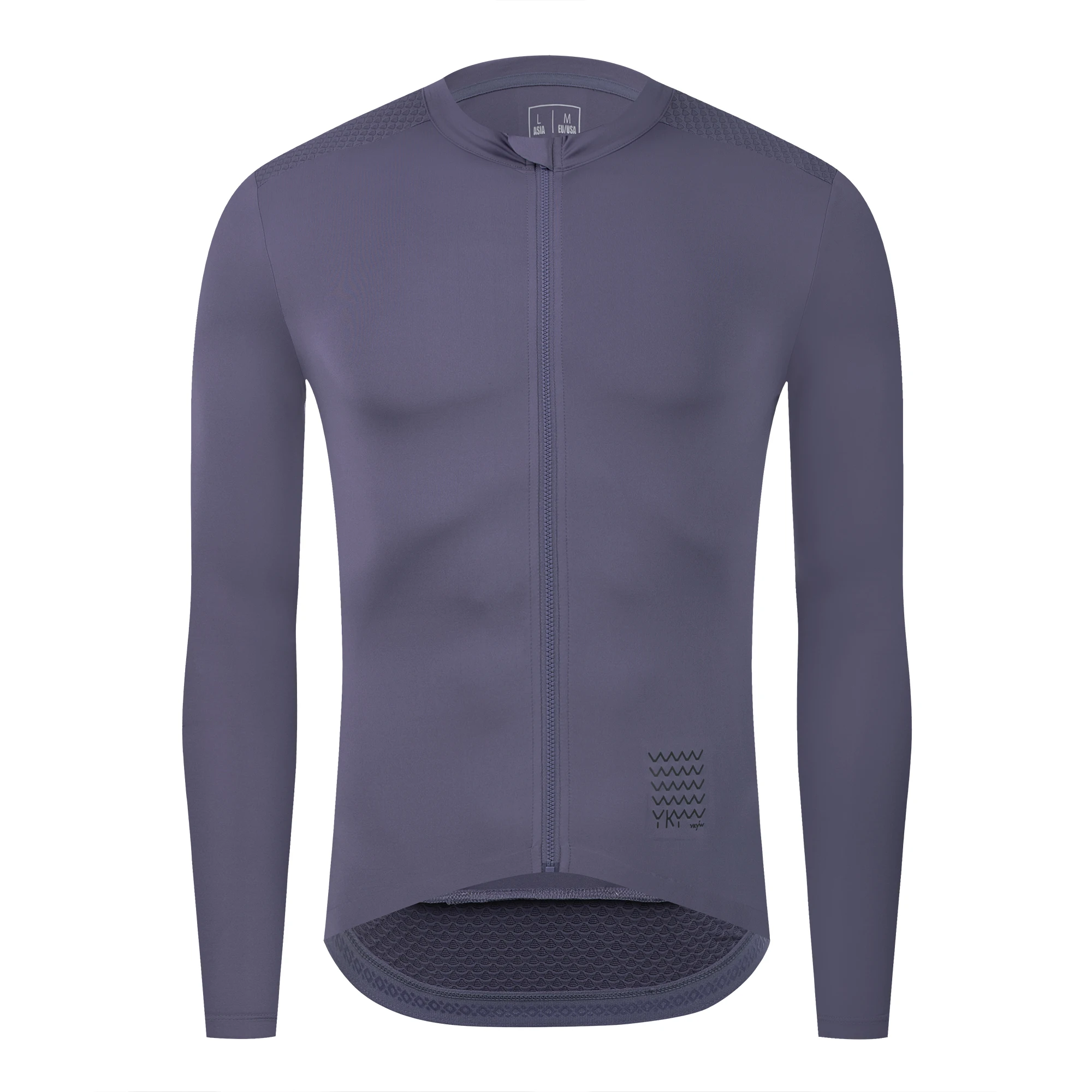 YKYWBIKE Men's Cycling Jersey Long Sleeve Lightweight Pro Team Anti-sweat Breathable Road Bike Jersey Bicycle Shirt
