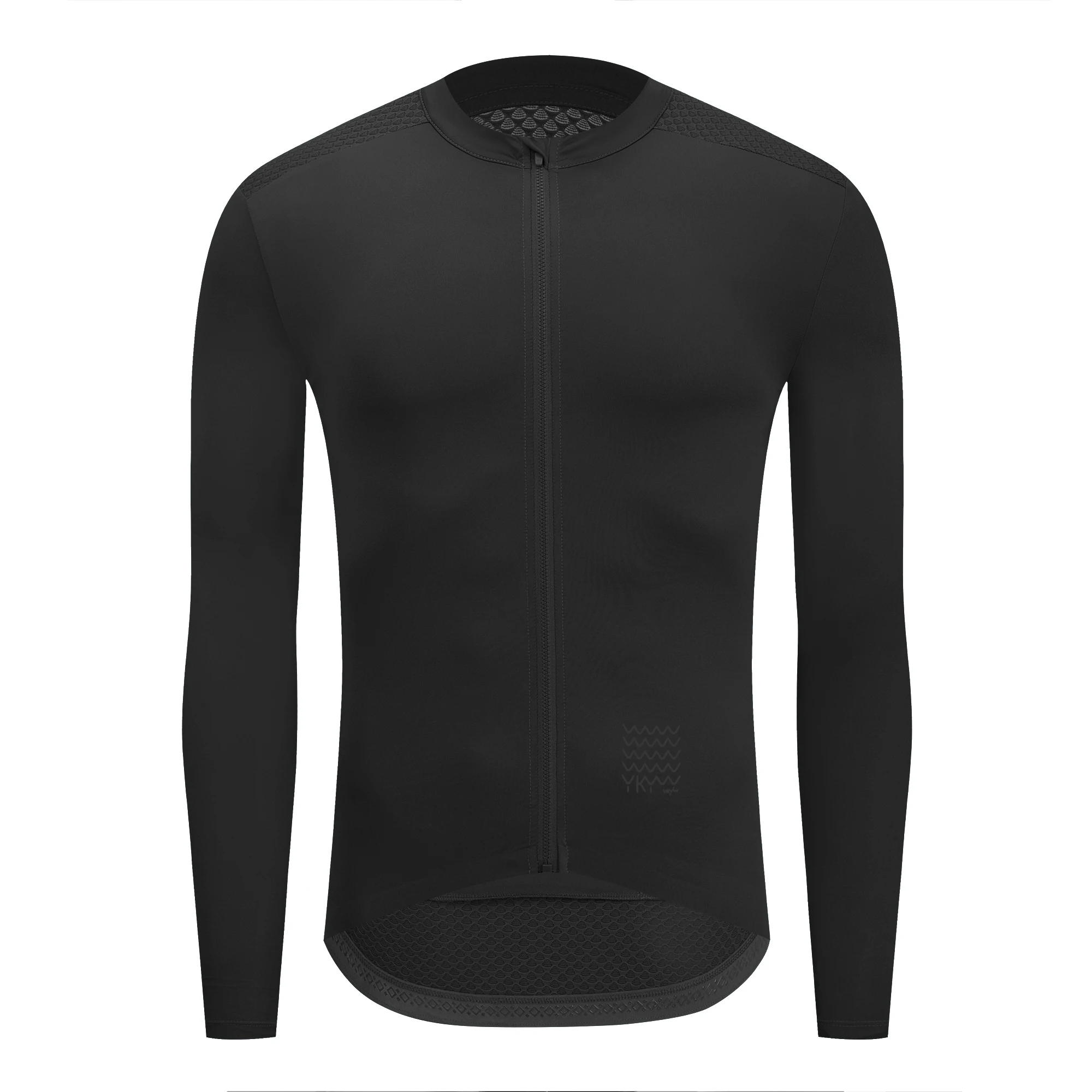 YKYWBIKE Men's Cycling Jersey Long Sleeve Lightweight Pro Team Anti-sweat Breathable Road Bike Jersey Bicycle Shirt