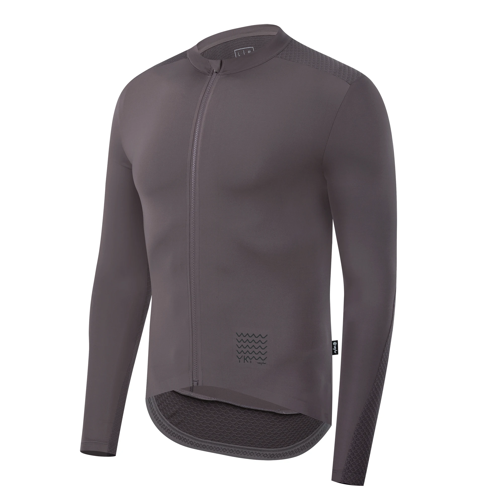 YKYWBIKE Men's Cycling Jersey Long Sleeve Lightweight Pro Team Anti-sweat Breathable Road Bike Jersey Bicycle Shirt