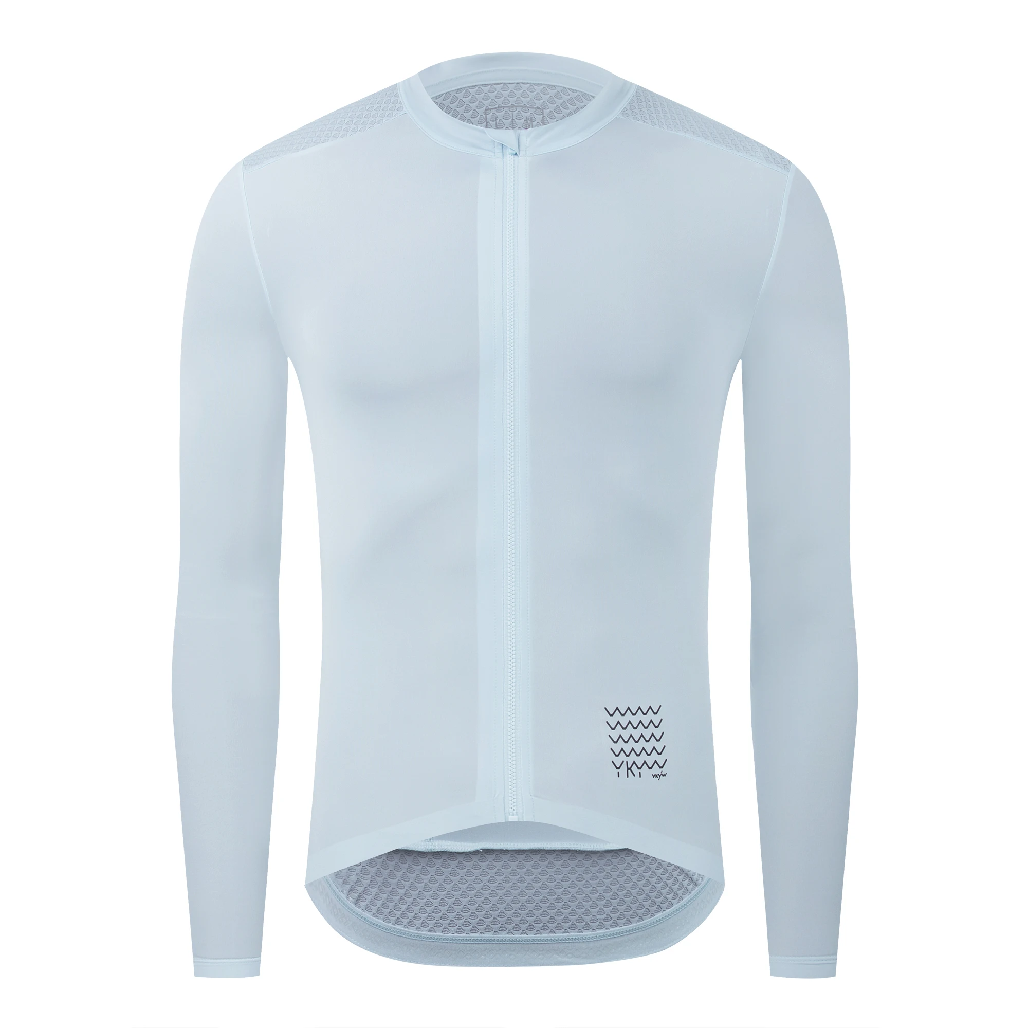 YKYWBIKE Men's Cycling Jersey Long Sleeve Lightweight Pro Team Anti-sweat Breathable Road Bike Jersey Bicycle Shirt