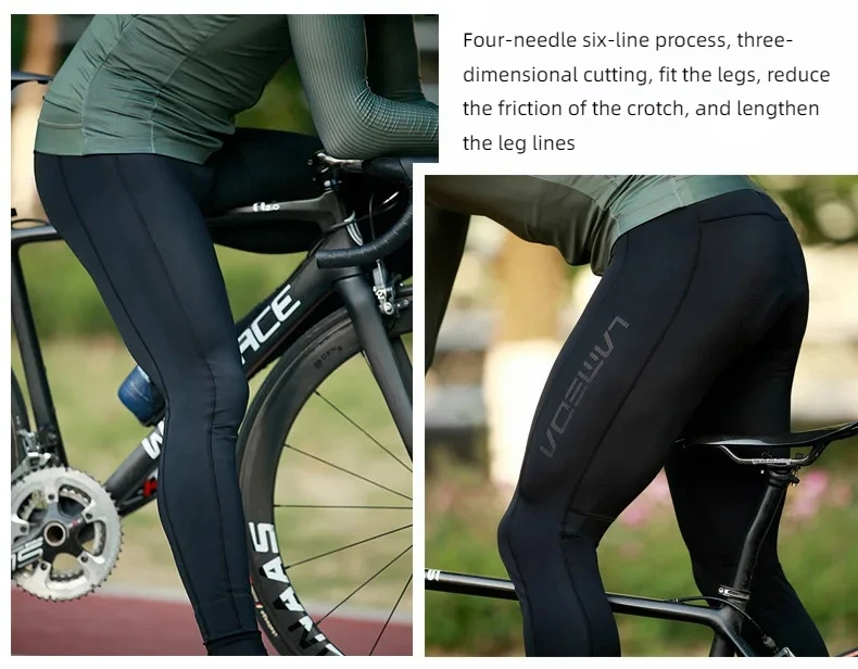 LAMEDA Men's Pants Thin Cycling Pants Breathable Cycling Trousers Bib Pants With 4h Pant Pad Cycling Gears