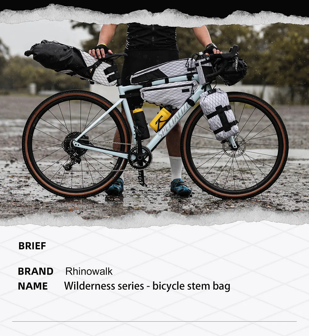 Rhinowalk Bicycle Water Bottle Bag, City Commuter Cycling Bag Bike Cycling Water Bottle Carrier Bike Bottle Holder