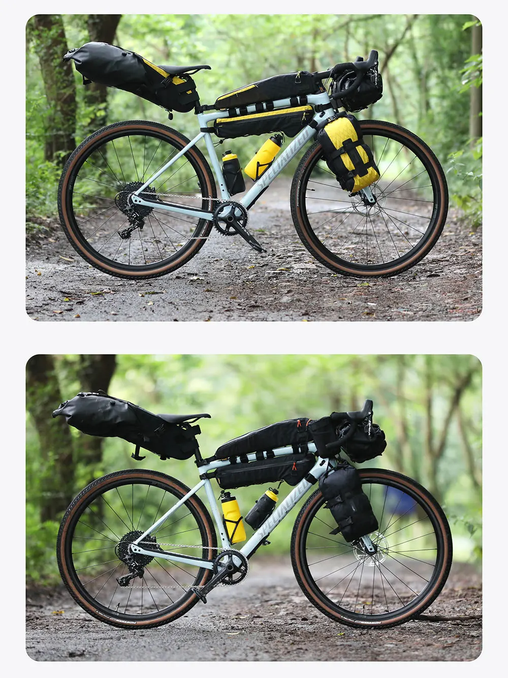 Rhinowalk Bicycle Water Bottle Bag, City Commuter Cycling Bag Bike Cycling Water Bottle Carrier Bike Bottle Holder
