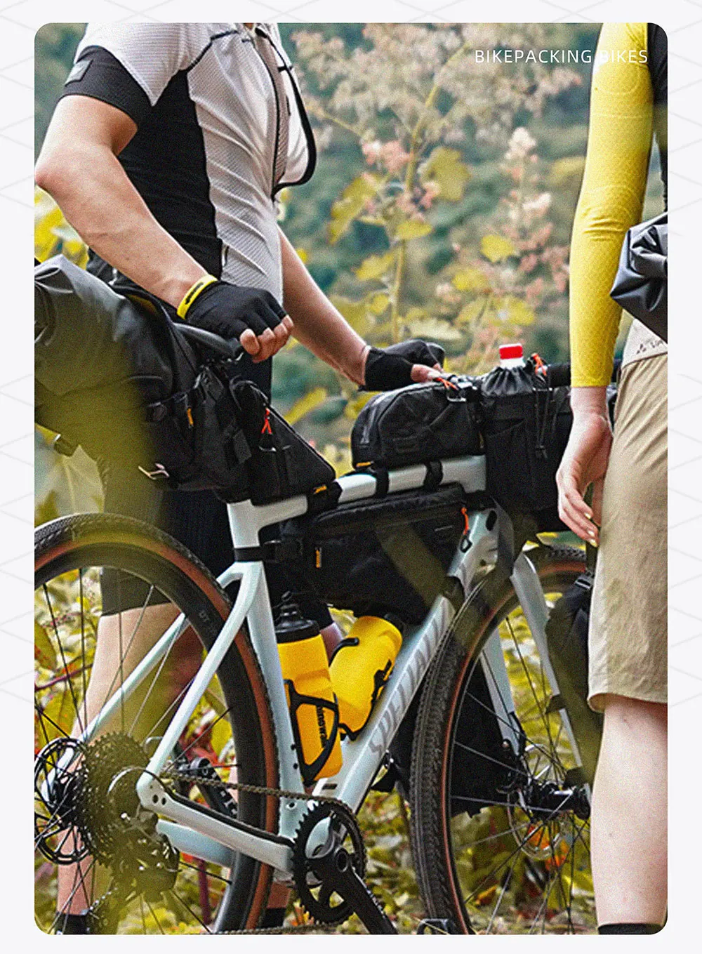 Rhinowalk Bicycle Water Bottle Bag, City Commuter Cycling Bag Bike Cycling Water Bottle Carrier Bike Bottle Holder