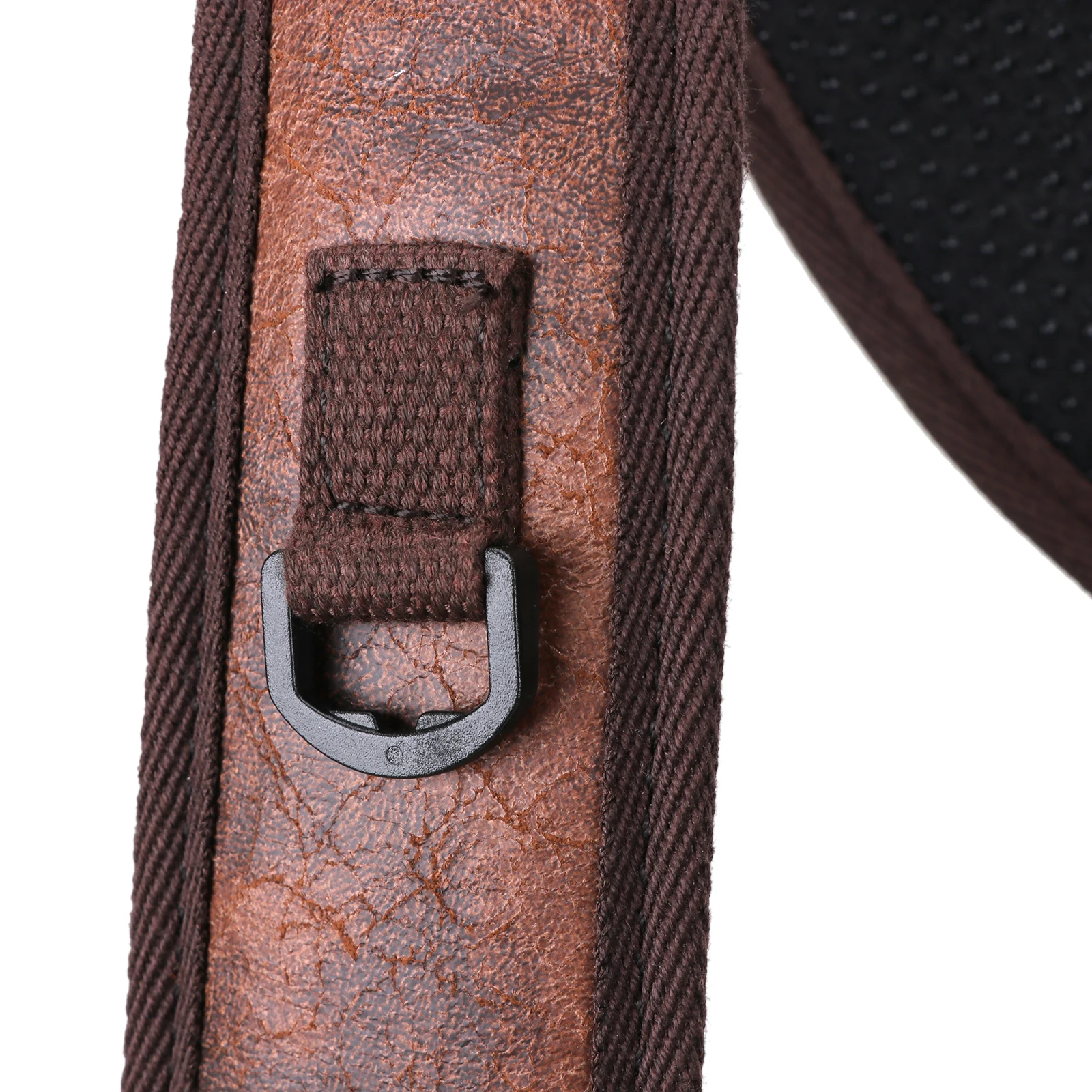 Tourbon Hunting Accessories Gun Double Shoulder Strap Rifle Carry Strap Padded Neoprene Rubberized Non-slip Brown