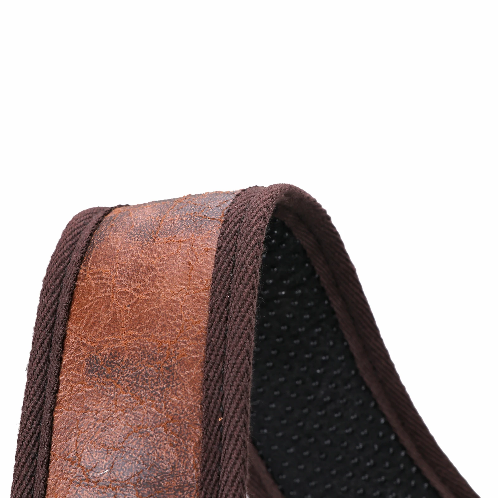 Tourbon Hunting Accessories Gun Double Shoulder Strap Rifle Carry Strap Padded Neoprene Rubberized Non-slip Brown