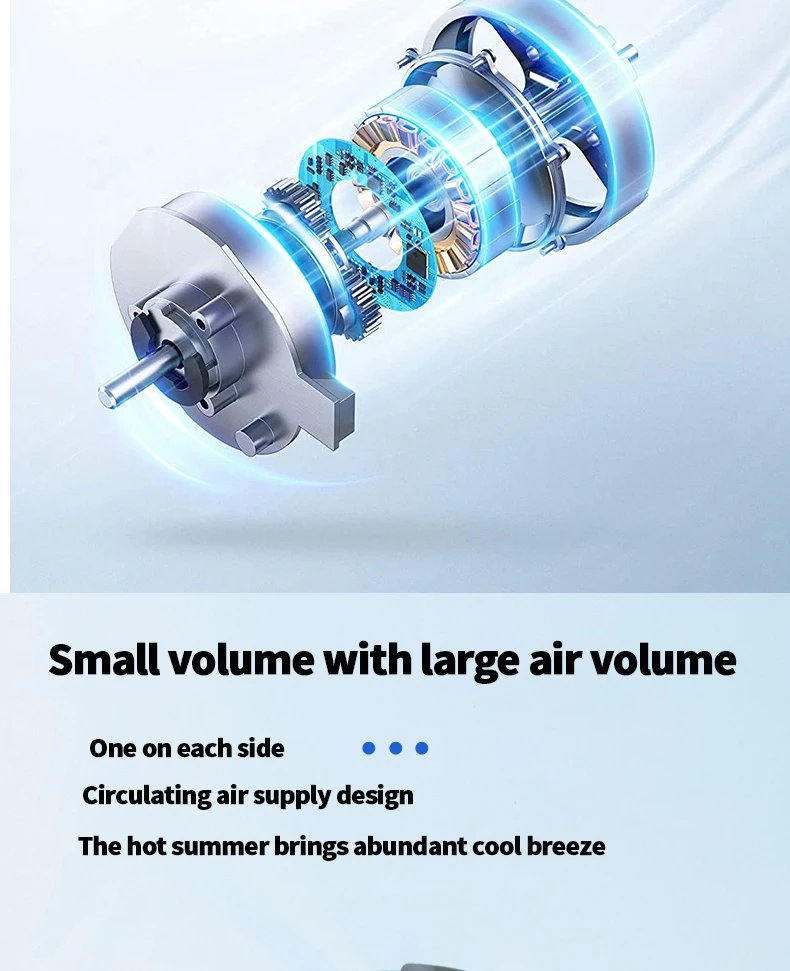 21v air conditioning clothes Cooling Fan Vest heat relief cooling clothing fan turbine cooling air conditioning fan battery set
