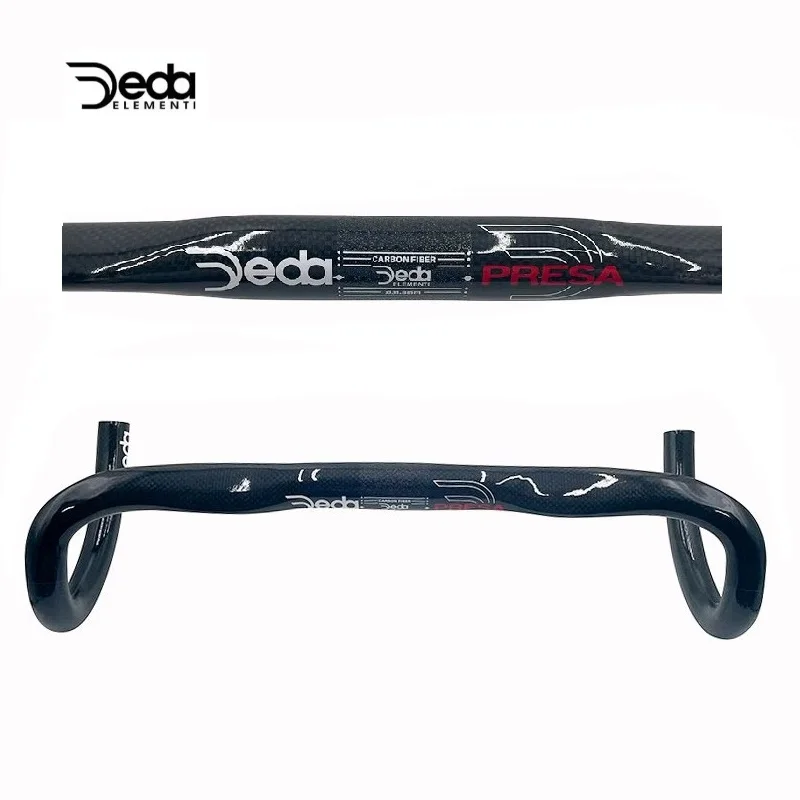 JEDA Presa Carbon Road Bike Handlebar Bicycle Handle 31.8mm Carbon Fiber Bent Bar 380/400/420/440mm