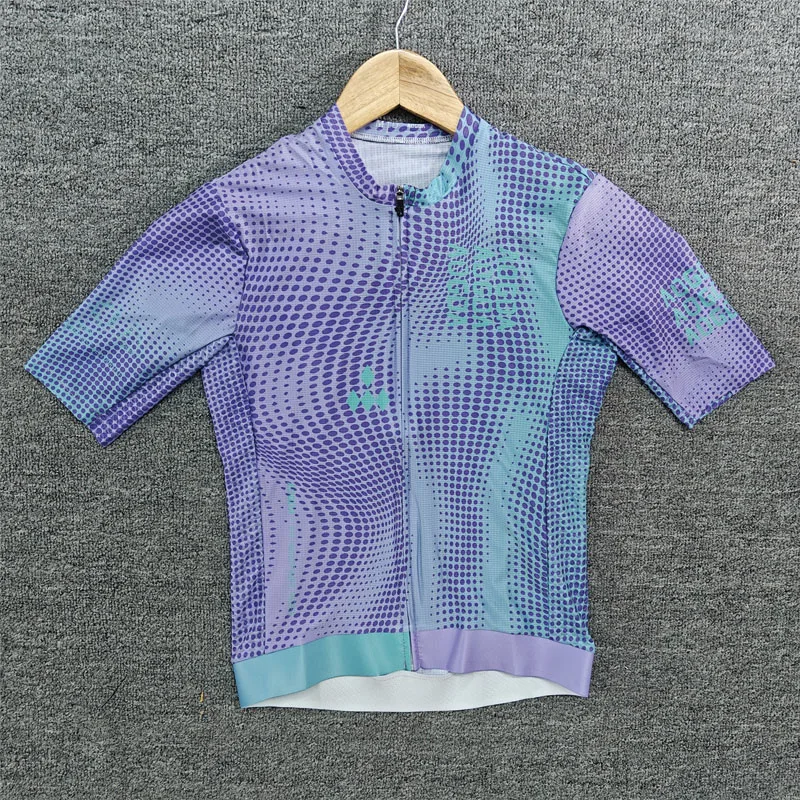 AOGDA Pro Team Aero Cycling Clothing,Short Sleeve Breathable Bike Shirts,Fast Drying Bicycle Clothing,Men's Cycling Jersey