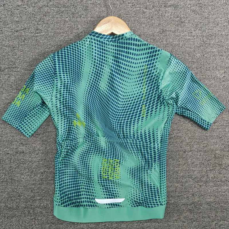 AOGDA Pro Team Aero Cycling Clothing,Short Sleeve Breathable Bike Shirts,Fast Drying Bicycle Clothing,Men's Cycling Jersey