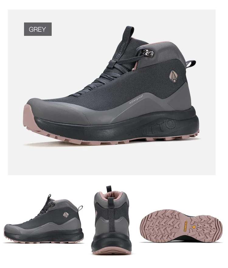 HUMTTO Hiking Boots Breathable Trekking Shoes Non-slip Shoes for Women Outdoor Women's Sports Shoes Comfortable Walking Sneakers