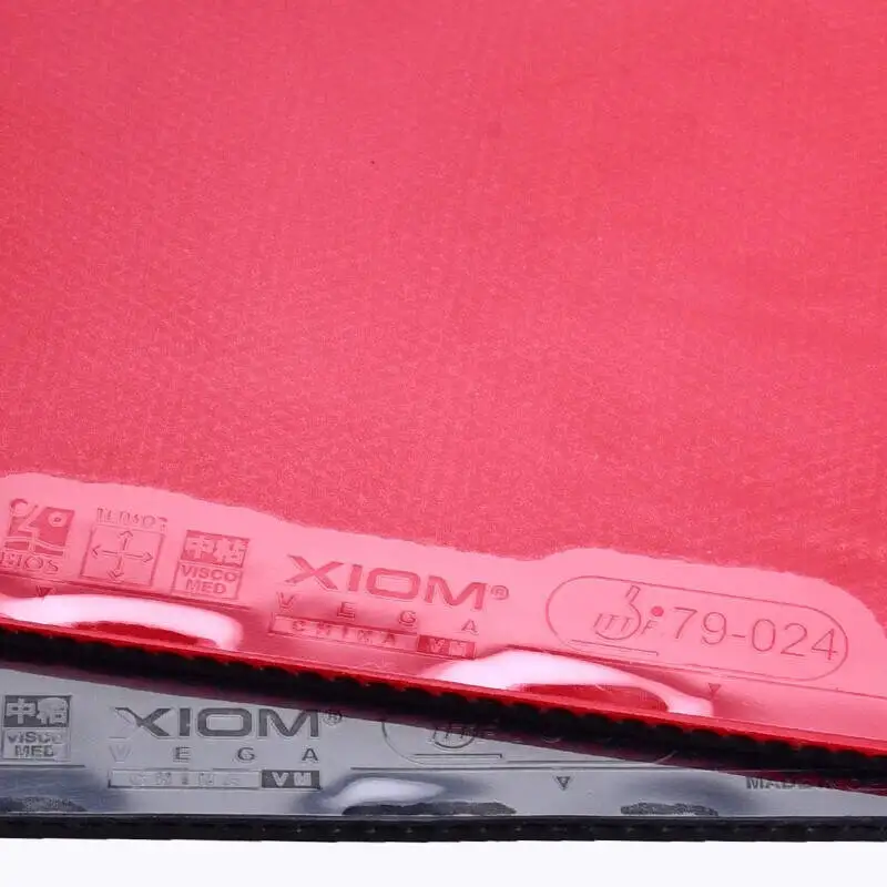 XIOM VEGA CHINA VM Table Tennis Rubber Loop Pimples in with Sponge Ping Pong Tenis De Mesa
