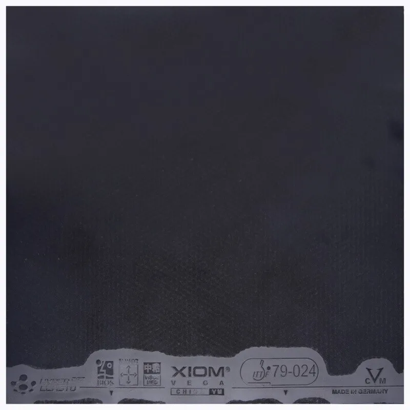 XIOM VEGA CHINA VM Table Tennis Rubber Loop Pimples in with Sponge Ping Pong Tenis De Mesa