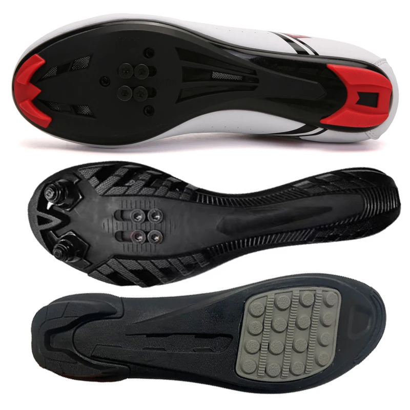 Men Cycling Shoes Road Cycling Sports Shoes Women MTB Racing Competition Self-Locking Cycling Shoes Spd Cleats Cycling Shoes