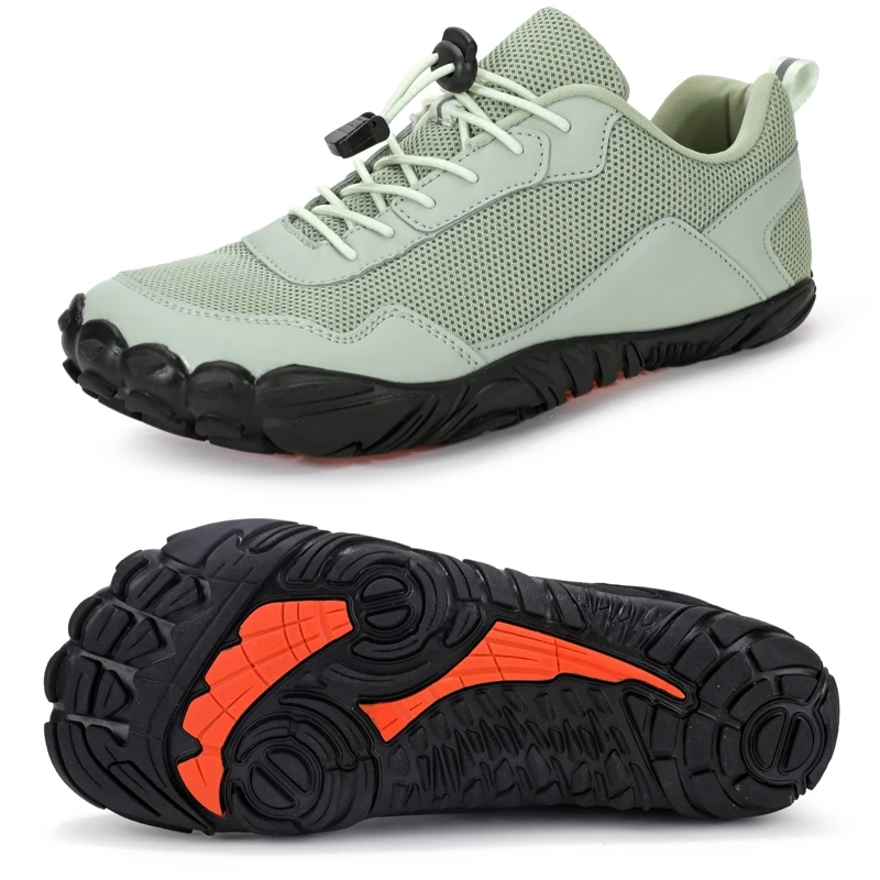 Men's Minimalist Trail Running Barefoot Shoes UNISEX Wide Toe Box Zero Drop Aqua Sock Kayaking Boating Hiking Surfing Walking