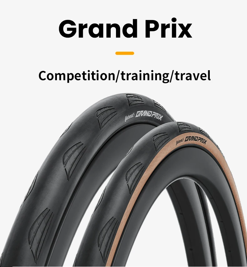 Continental Grand Prix Bicycle Road Tires 700c Tube Type Clincher Bike Tyre 700 X 28C/30C BlackChili Compound Bike Accessories