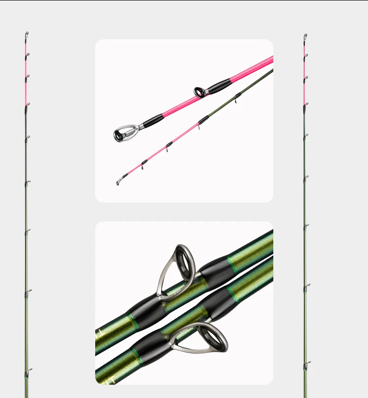 Johncoo 1.72m MH octopus Fishing rod with gun Grip Fuji rings light weight Boat fishing rod Casting fishing rod High Quality
