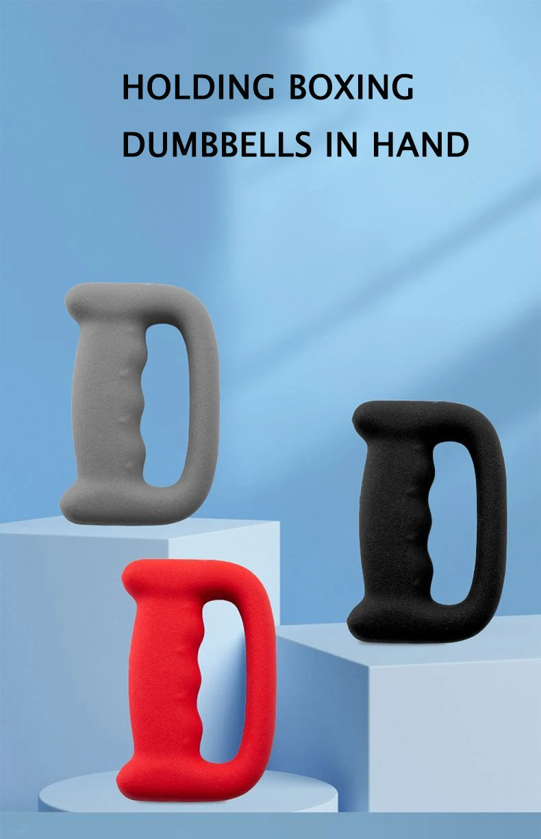Boxing Dumbbell Hand Weight Fitness Tool Comfortable Gripping Grip Dumbbell For