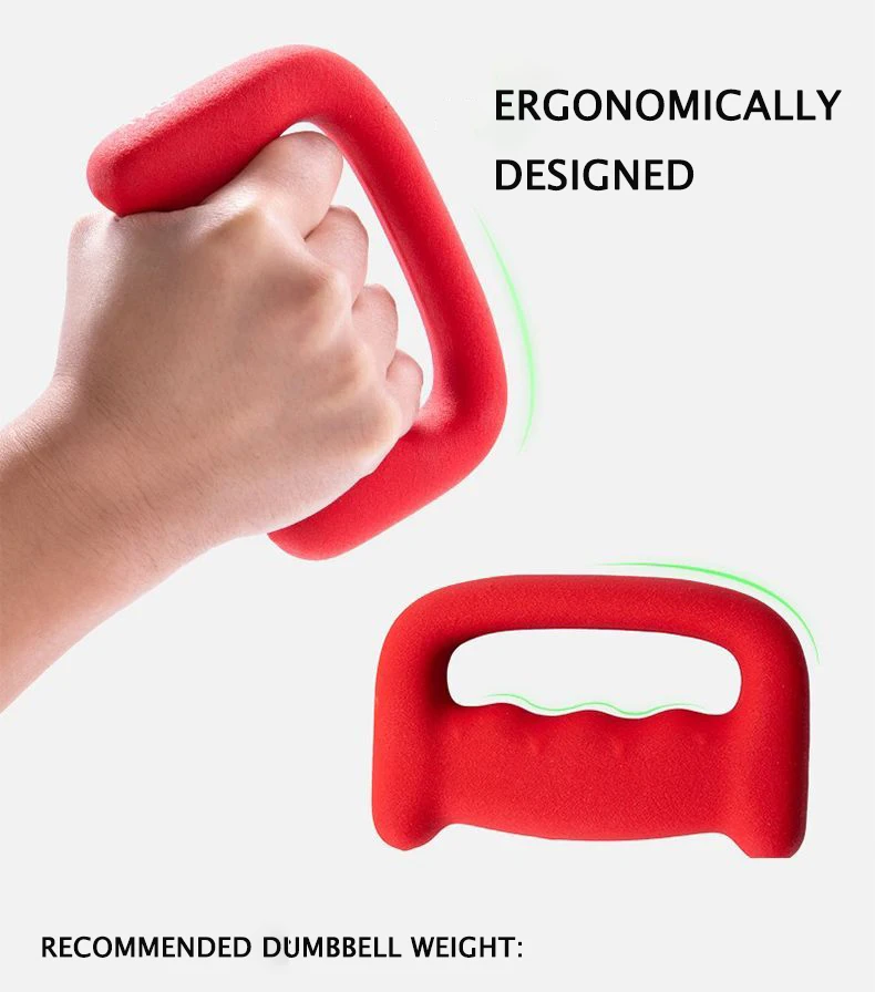 Boxing Dumbbell Hand Weight Fitness Tool Comfortable Gripping Grip Dumbbell For