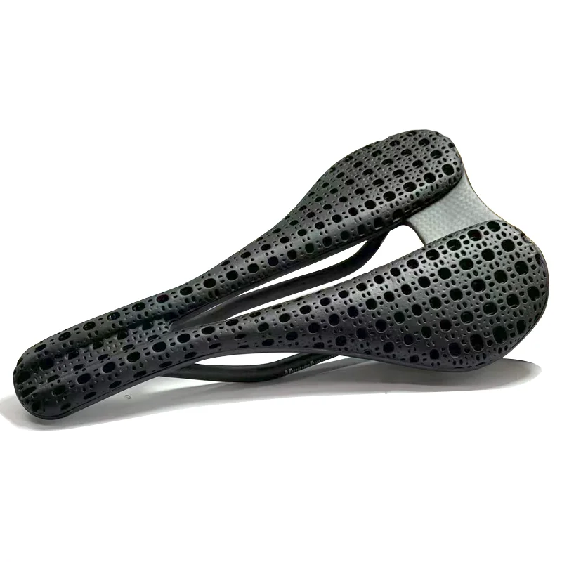 2025New Style Ultra Light Shock Absorbent Breathable 3D Printed Saddle For Road Cycling Saddle MTB Saddle Carbon Saddle