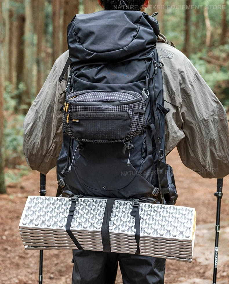 HIKEMAN Outdoor Chest Bag UHMWPE Cycling Sports Crossbody Bag Hiking Travel Hanging Pack for Backpack Expansion Upgraded V2.0