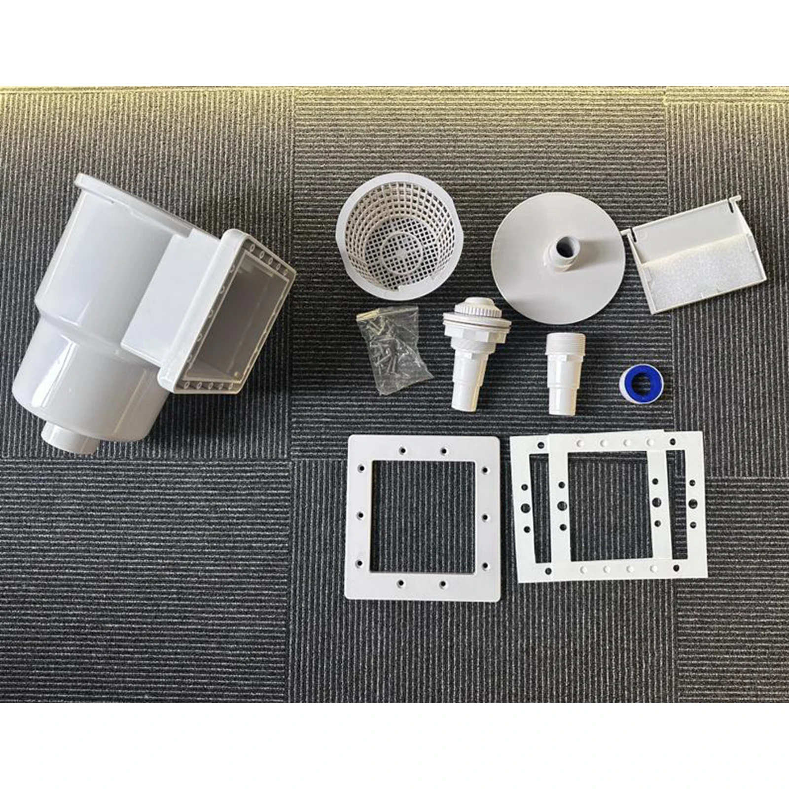 Swimming Pool Cleaning Set Pool Skimmer Accessory Kit Heavy Duty Easy Install Efficient for Swimming Pool