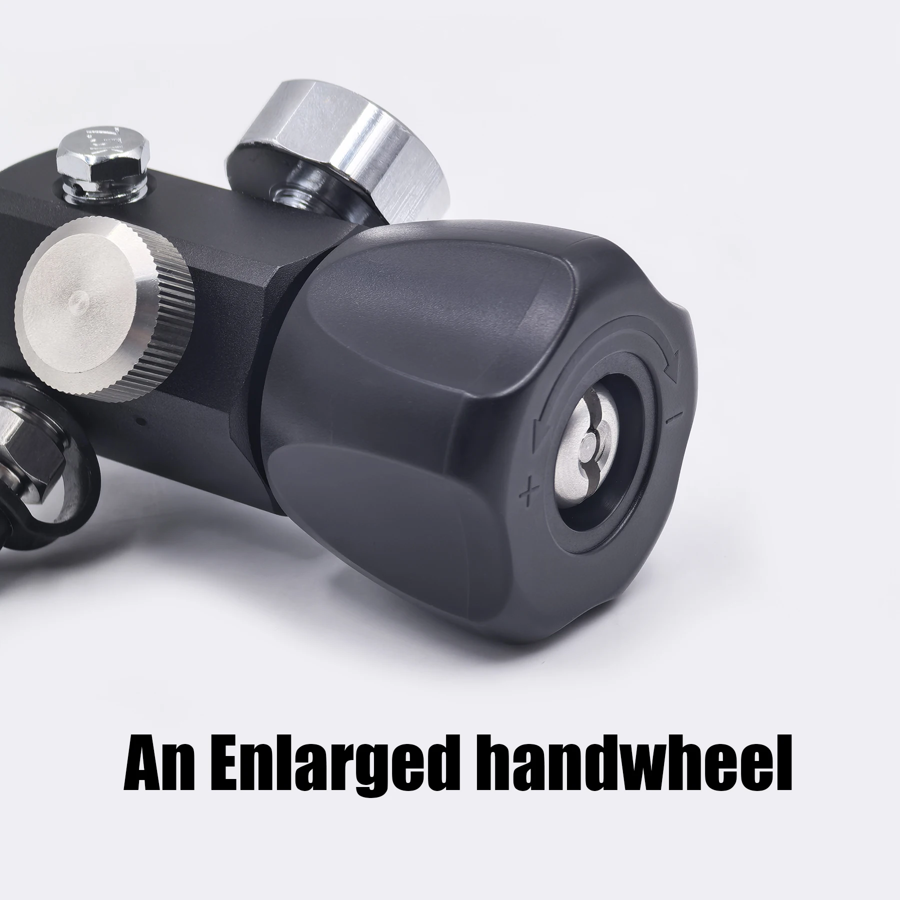 DIN Valve Fill Station Adapter 4500psi/300bar with 20inches Hose Dual Gauge for Charging Scuba Tank Diving