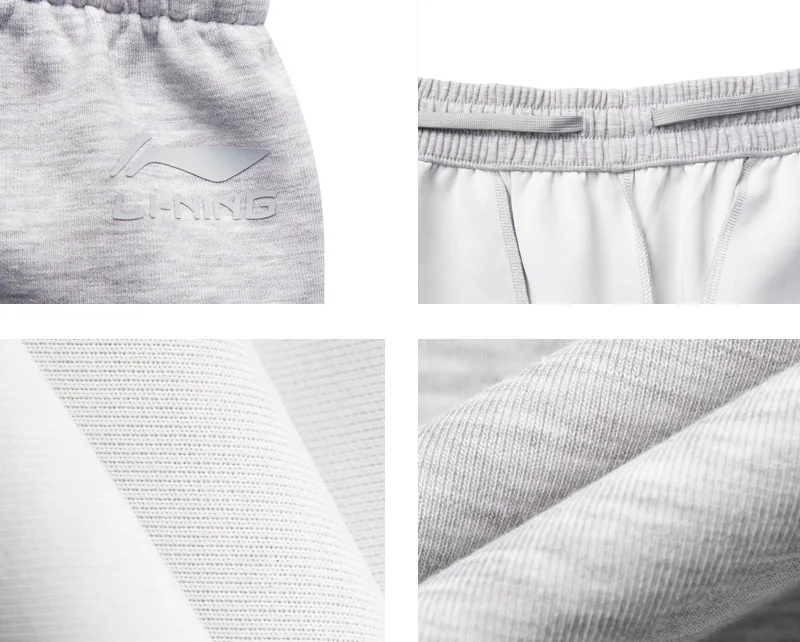 Li-Ning Women's Sports Style Pants AT DRY BASE Comfortable Breathable Adjustable Waist LiNing Stylish Leisure Sweatpants AKLVA34