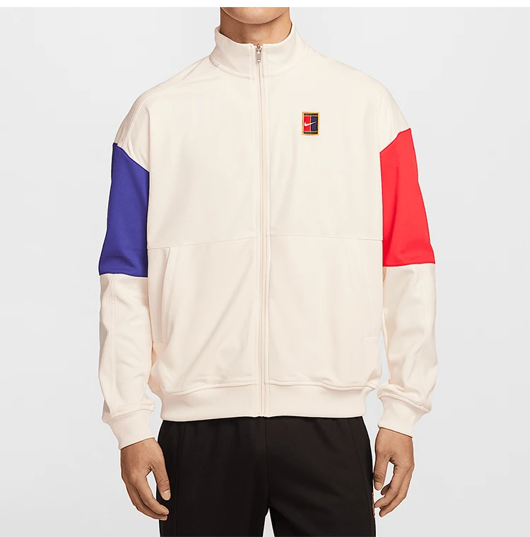 Nike Genuine Product Court Heritage Men's Light Fleece Tennis Jacket FZ6926-110