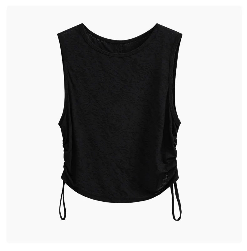 DRUR Women Summer Yoga Tops Lightweight Racerback Workout Shirts Loose Sleeveless Fitness Athletic Pullover Beach Sports Tee New