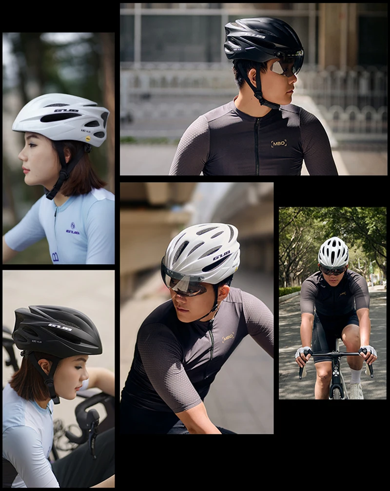 GUB Helmet Cycling Cascos Mips Road Bike Cap PC+EPS Lightweight Safety Helmets 18 Hole Hat for Adult Woman Accessories Summer