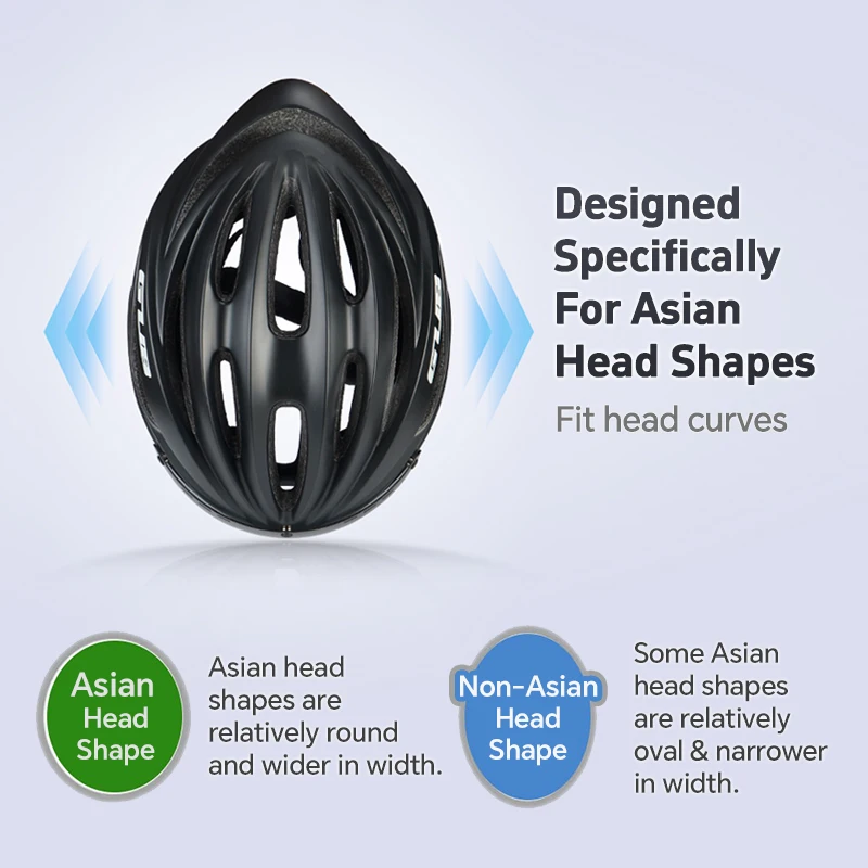 GUB Helmet Cycling Cascos Mips Road Bike Cap PC+EPS Lightweight Safety Helmets 18 Hole Hat for Adult Woman Accessories Summer